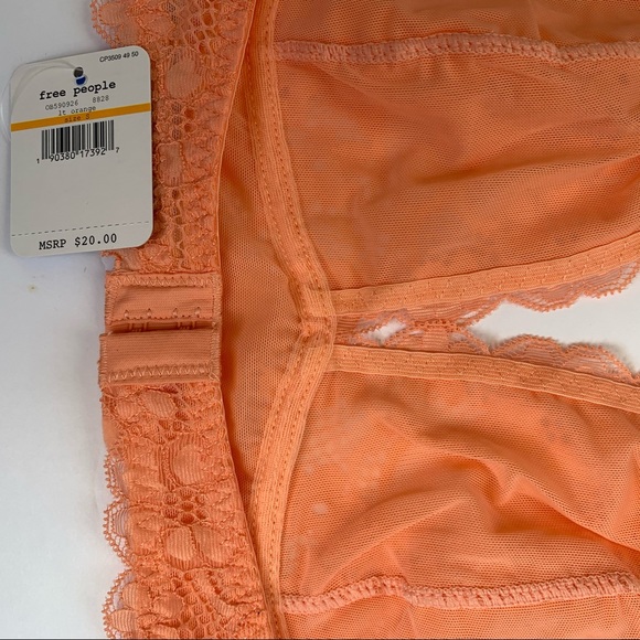 NWT Free People Lace Halter Bra - Picture 4 of 6